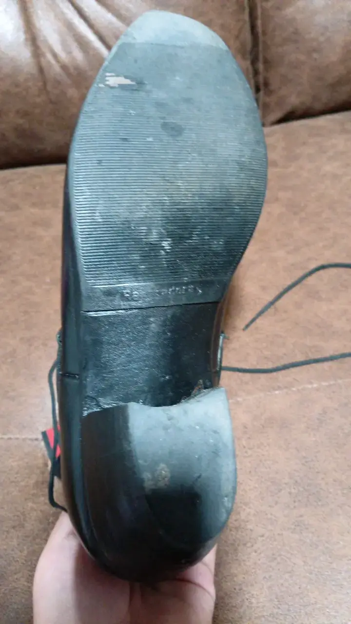 Botines de cuero negro para hombre - 3