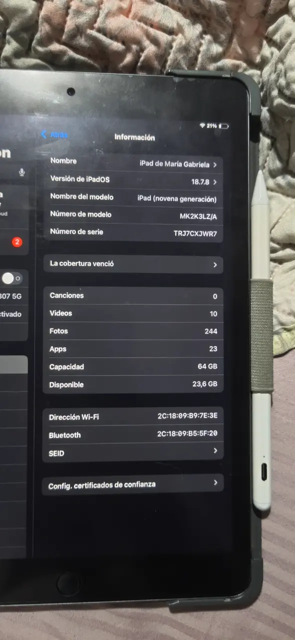 iPad 9ª Generación 64GB con Apple Pencil genérico - $183.600 | Pulga