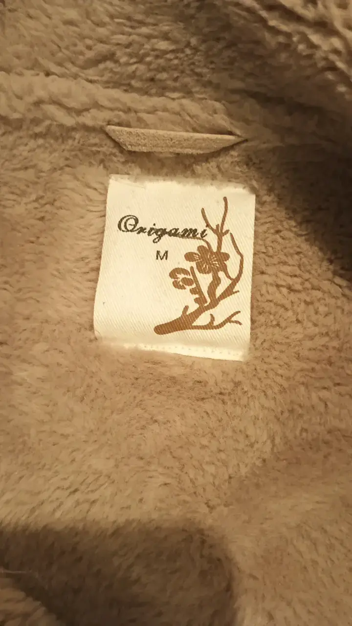 Chaqueta de invierno beige con forro de lana - 2