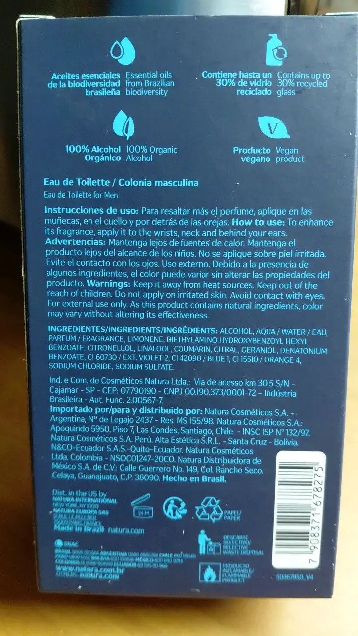 Perfume Natura Kaiak Oceano 100 ml - 3