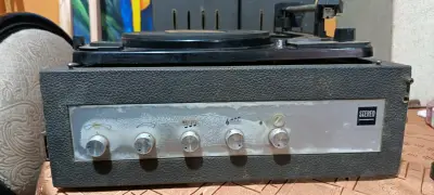 Tocadiscos vintage Dual 1010 con parlantes - miniatura 2