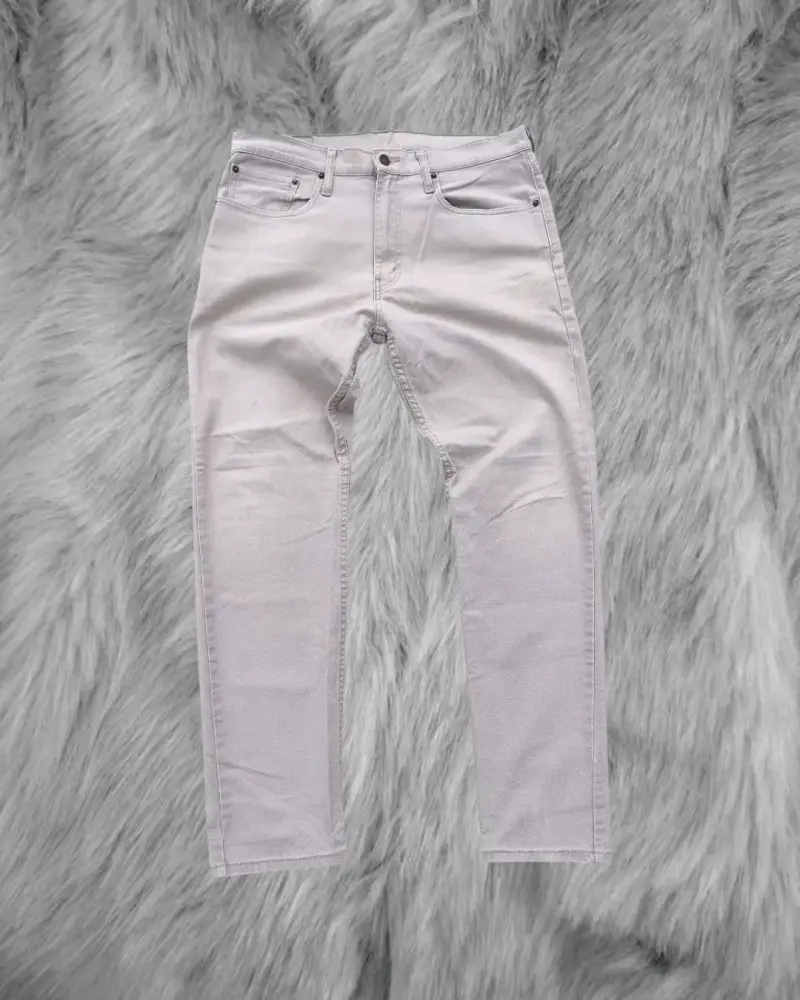 Jeans Levi's 501 blancos para hombre