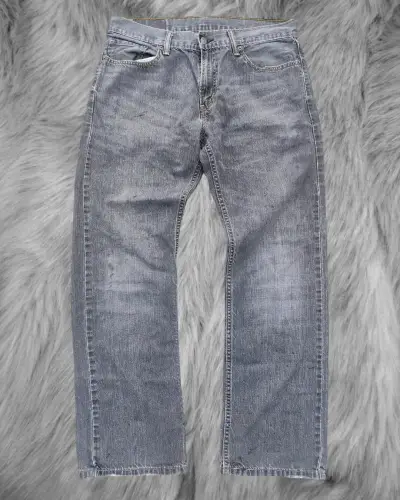 Jeans Levi's 501 clásicos azul desgastado - miniatura 1