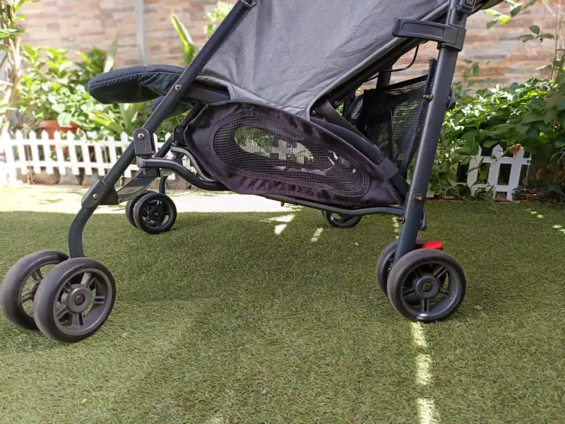 Coche doble UPPABABY gris para gemelos - 2