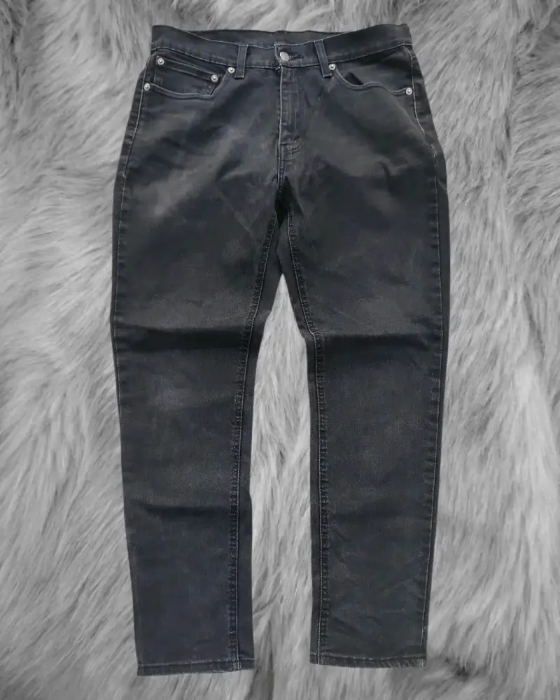 Jeans negros de mezclilla para hombre Levi's - 1