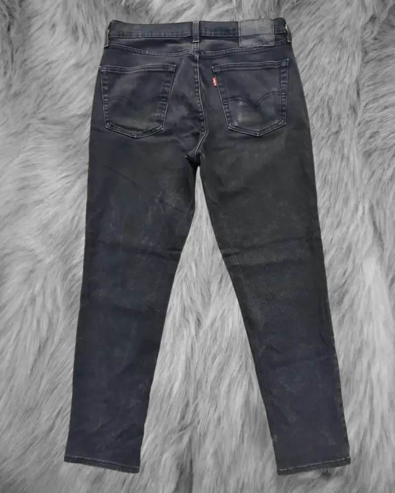Jeans negros de mezclilla para hombre Levi's - 2