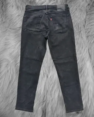 Jeans negros de mezclilla para hombre Levi's - miniatura 2