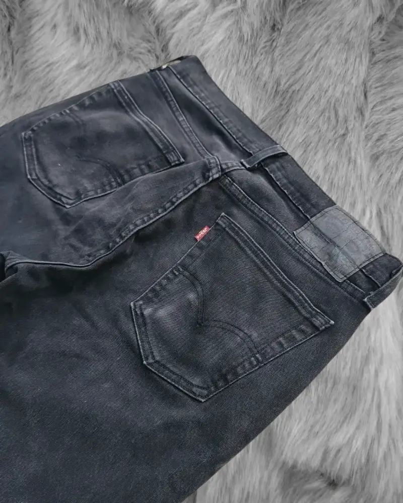 Jeans negros de mezclilla para hombre Levi's - 3