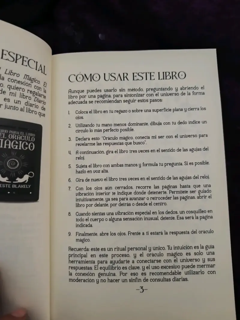 Libro Mágico de Respuestas Celeste Blakely - 2