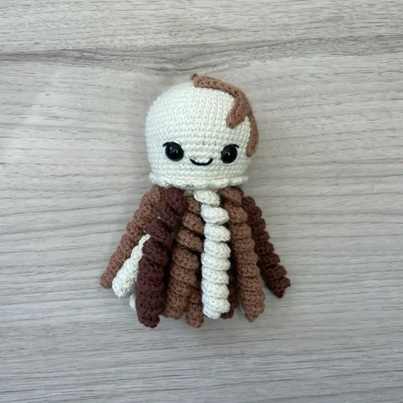 PULPO DE APEGO AMIGURUMI - 4