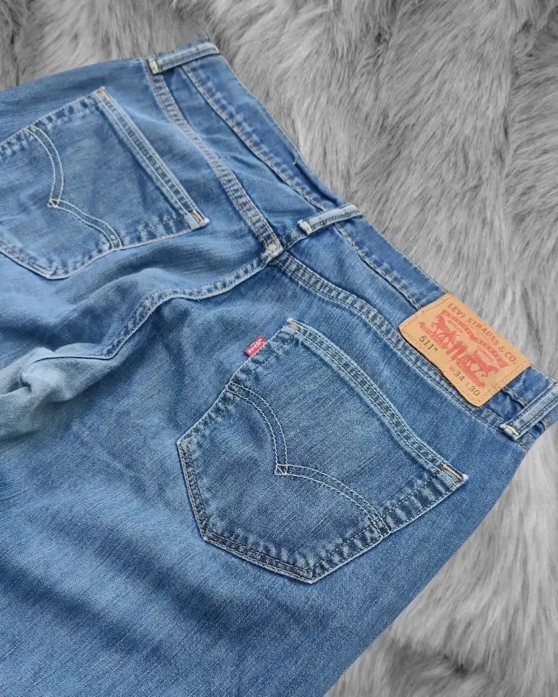 Jeans Levi's 501 clásicos azul denim - 3