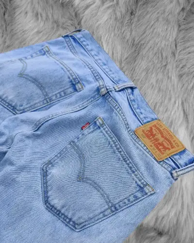 Jeans Levi's clásicos azul claro - miniatura 3