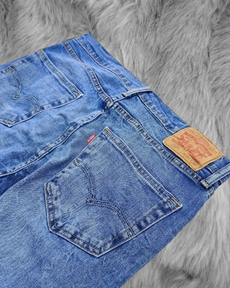 Jeans de mezclilla azul para hombre Levi's - 3