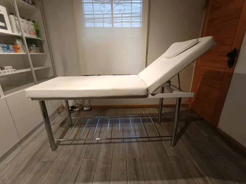 Camilla de Masaje Ajustable Blanca - 2