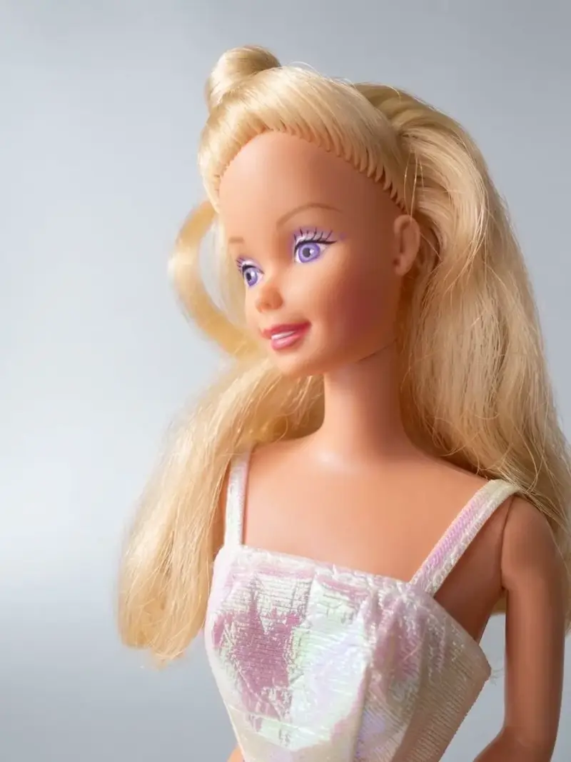 Muñeca Cristal Barbie vintage con vestido original - 2