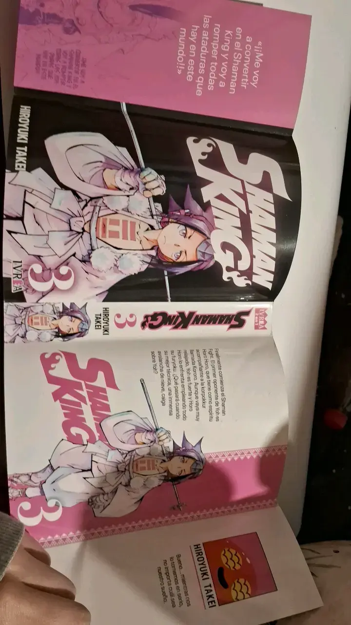 Manga Shaman King Volumen 3 de Hiroyuki Takei - 4
