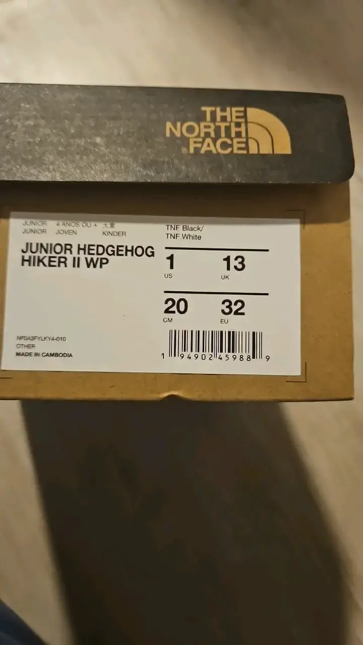 Zapatillas de senderismo The North Face negras - 4