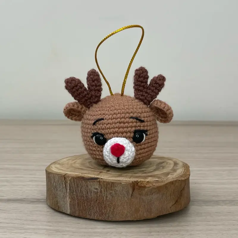 Set Navideños Amigurumi - 6 pelotitas - 3