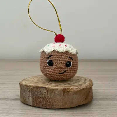 Set Navideños Amigurumi - 6 pelotitas - miniatura 4