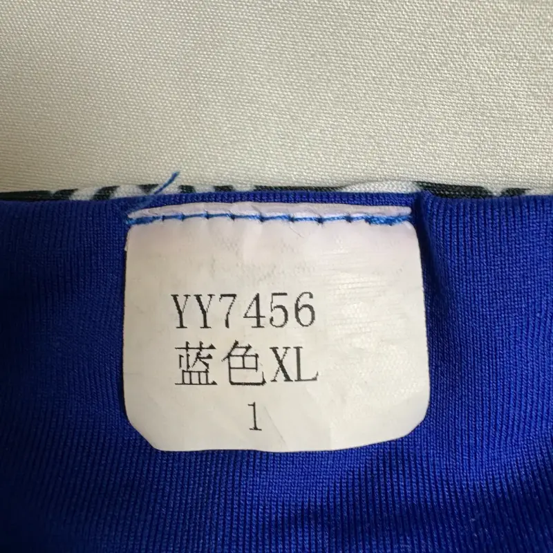 Bikini estampado geométrico azul y verde - 5