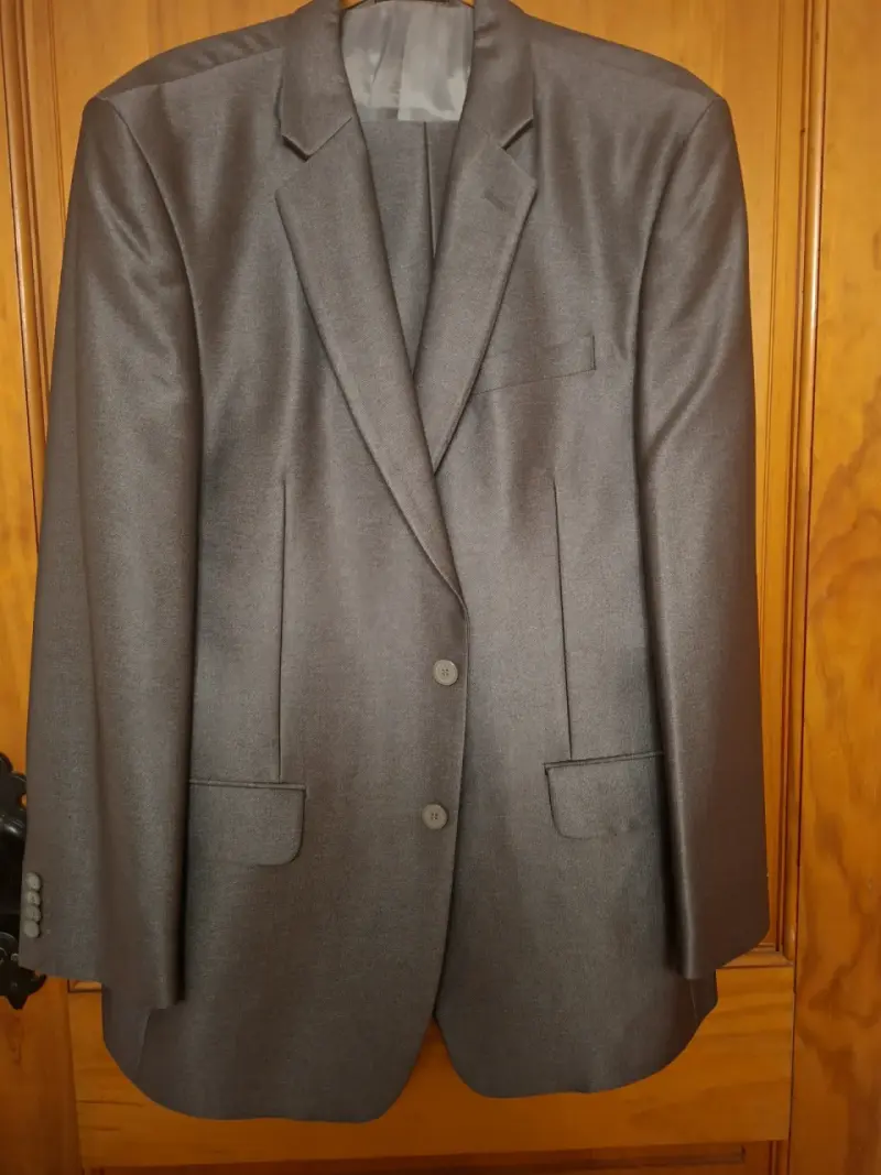 Traje formal gris para hombre - 2