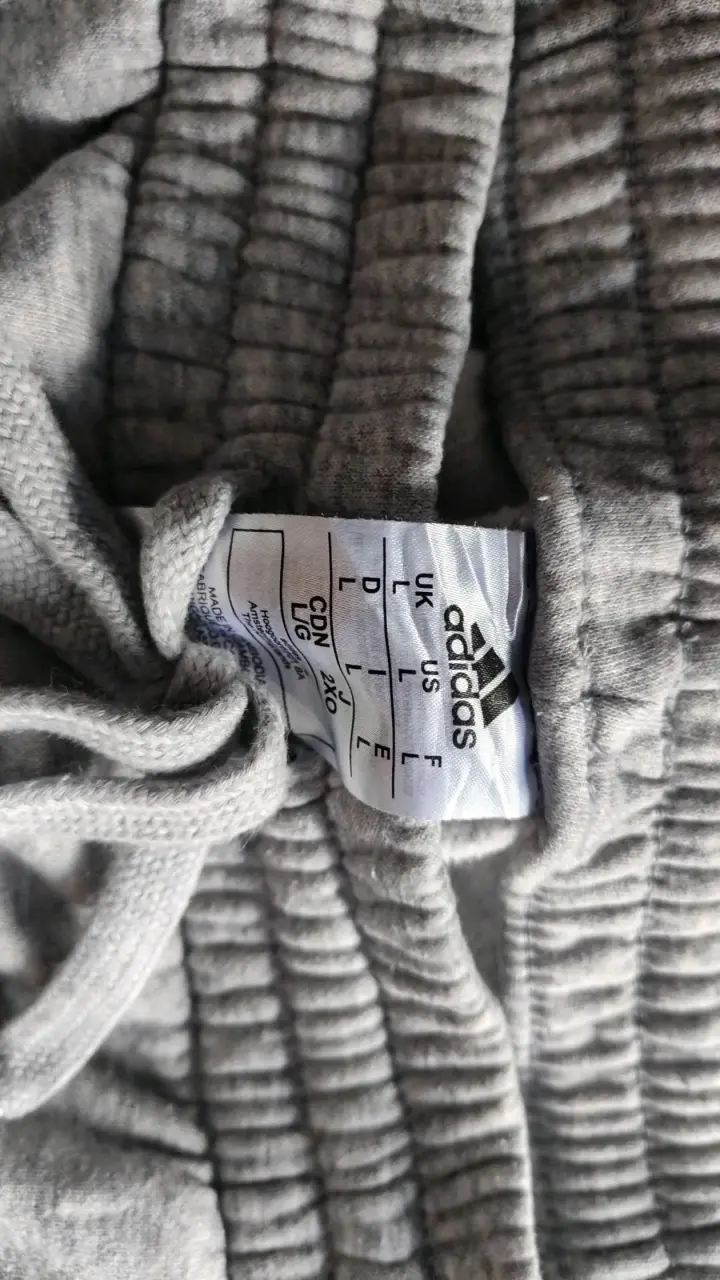 Pantalones deportivos grises Adidas para hombre - 2