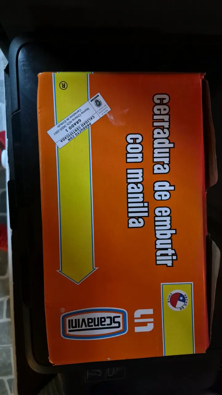 Cerradura de embutir con manilla Scanavini 960L - 1