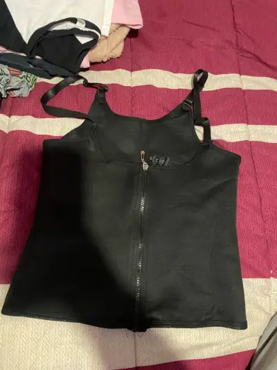 Faja Corset negro con cierre frontal - miniatura 1
