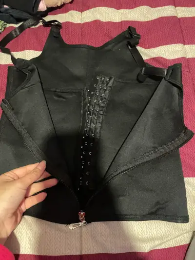 Faja Corset negro con cierre frontal - miniatura 2