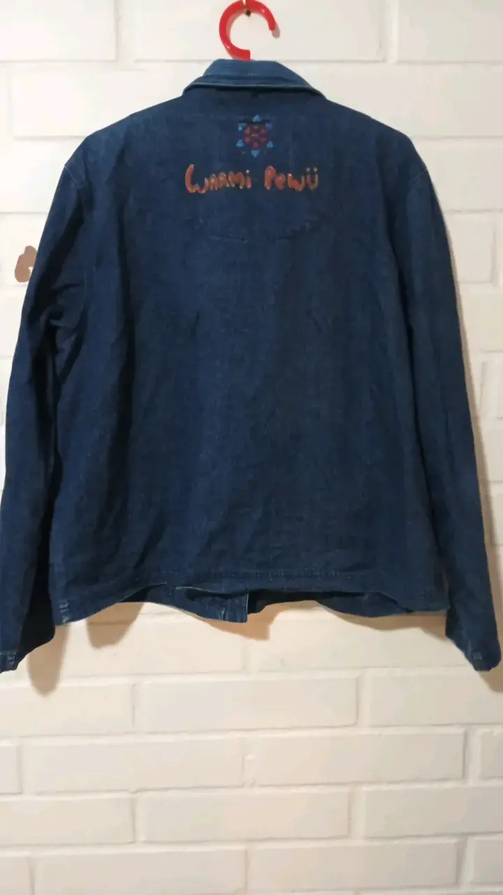 Chaqueta de mezclilla bordada para mujer - 2