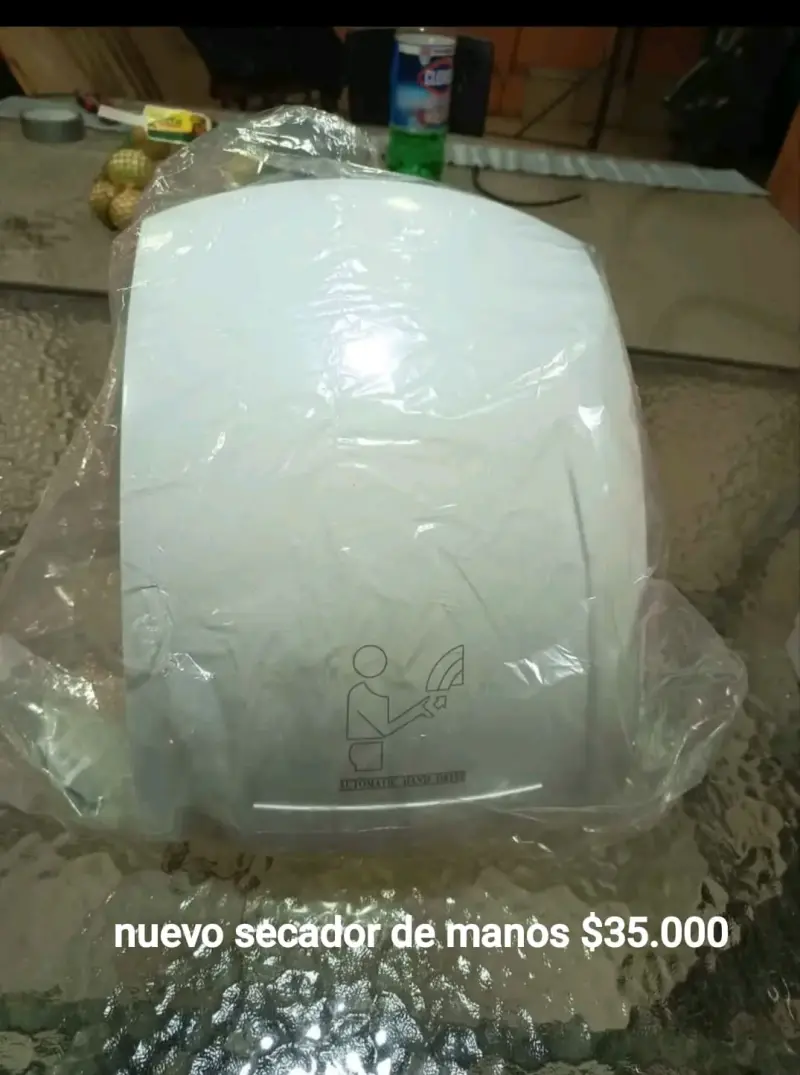 Secador de manos automático blanco nuevo - 2
