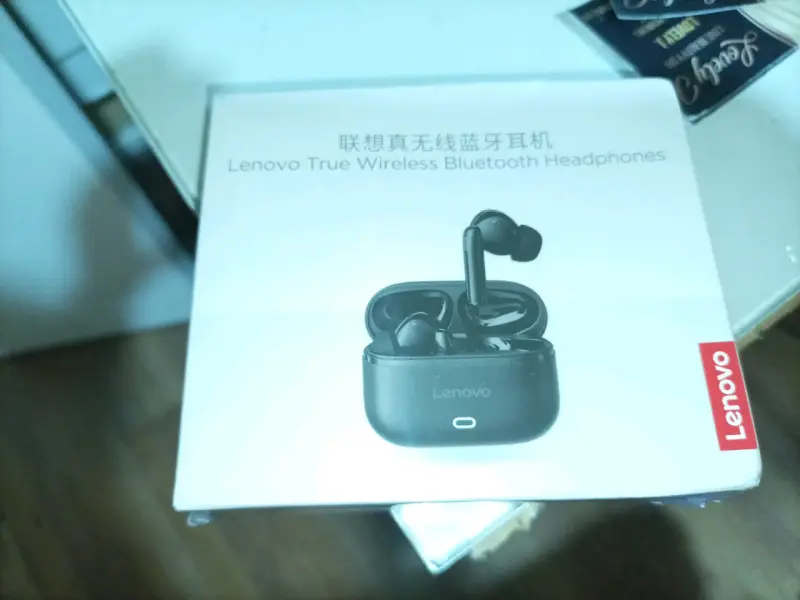 Auriculares Inalámbricos Lenovo Bluetooth Negros - 3