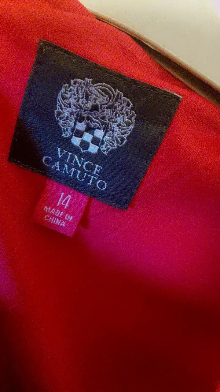 Vestido fuccia asimétrico Vince Camuto - 3