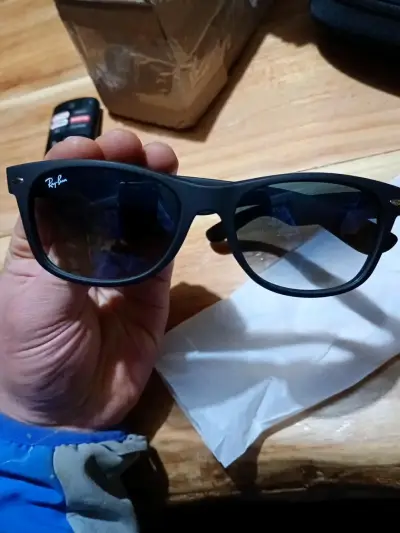 Gafas Ray-Ban New Wayfarer Negras Mate degrade - miniatura 1
