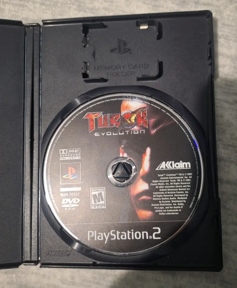 Juego original Turok Evolution PlayStation 2 - 3
