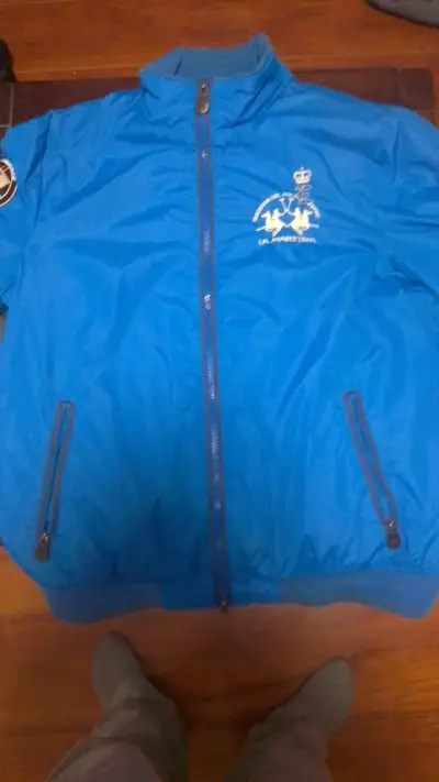 Chaqueta azul La Martina con diseño England - miniatura 1