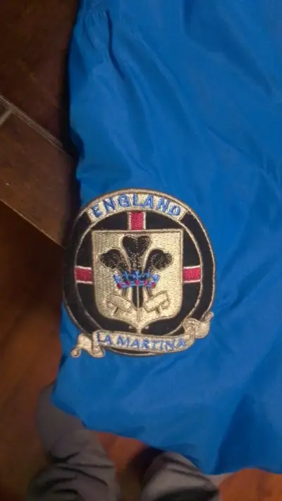 Chaqueta azul La Martina con diseño England - miniatura 2