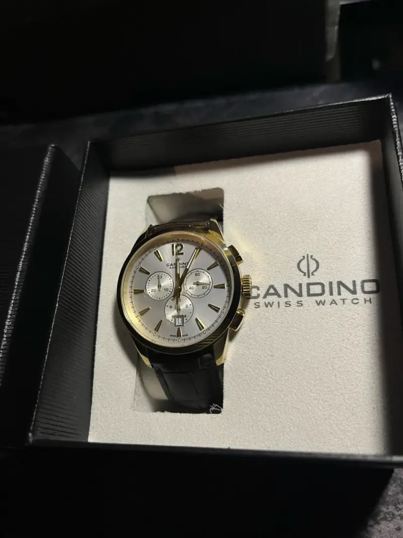 Reloj Candino suizo con correa de cuero - 2