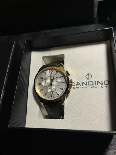 Reloj Candino suizo con correa de cuero - miniatura 2