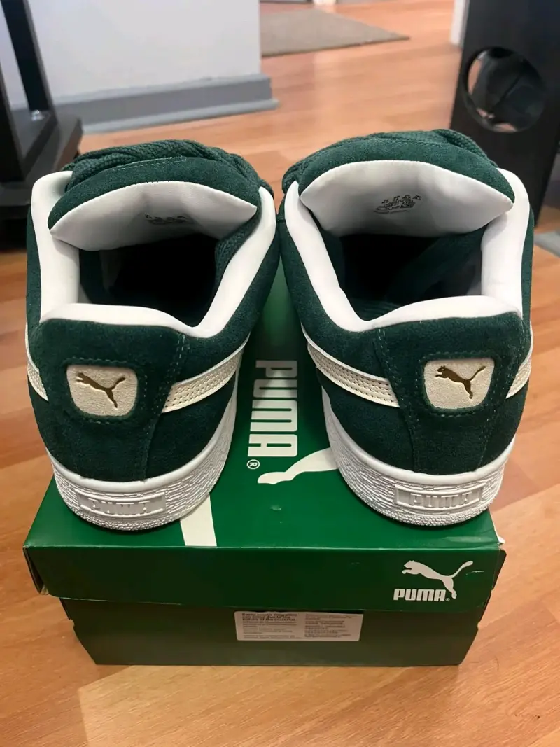 Zapatillas Puma Suede Classic verdes talla 44 - 3