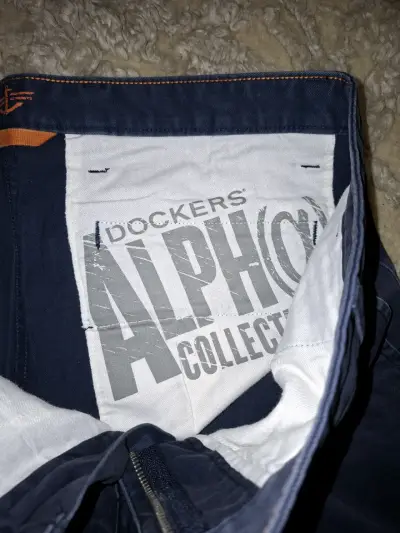 Pantalones Dockers Alpha Collection azul marino - miniatura 4