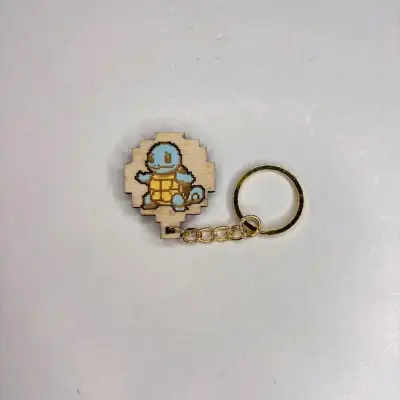 Colgador de llaves temático de madera estilo retro - miniatura 4