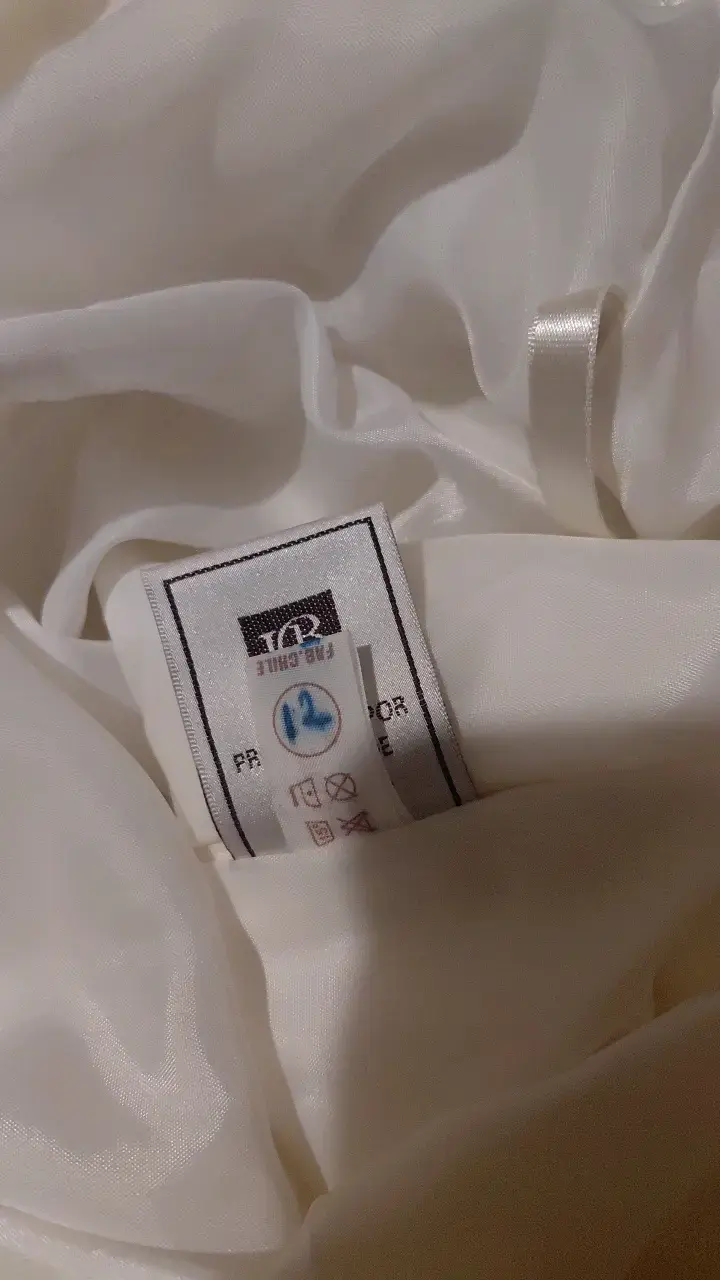 Vestido de Primera Comunión Blanco con Bolero - 3