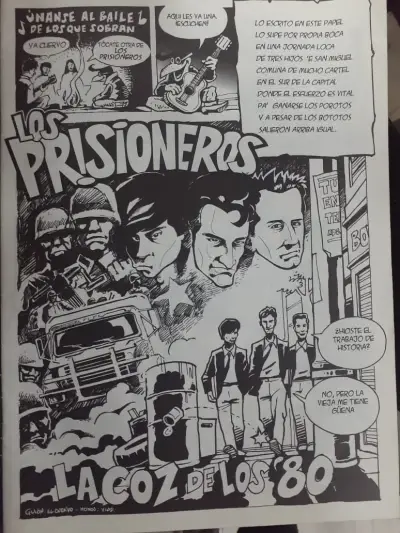 Cómic Los Prisioneros Edición Especial - miniatura 2