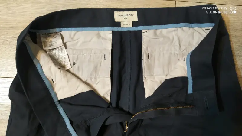Pantalones Dockers azul marino para hombre - 4