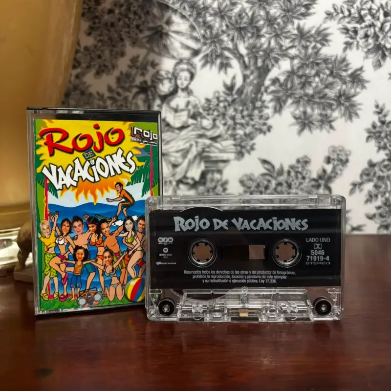 Cassette Rojo de Vacaciones edición original - 3