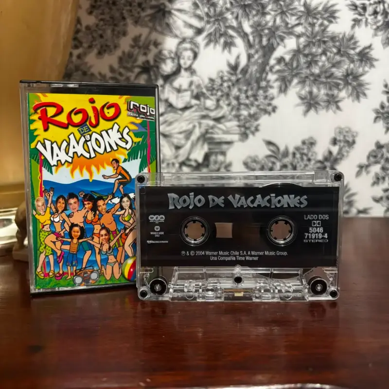 Cassette Rojo de Vacaciones edición original - 4