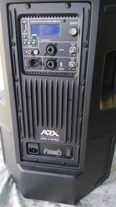 2 Parlantes activos  ARX-115PRO con Bluetooth - miniatura 1