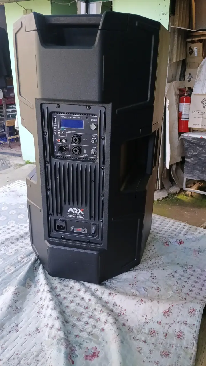 2 Parlantes activos  ARX-115PRO con Bluetooth - 4