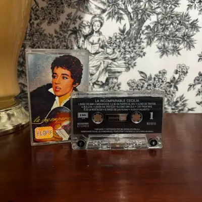 Cassette Cecilia La Incomparable NM 1995 - miniatura 3
